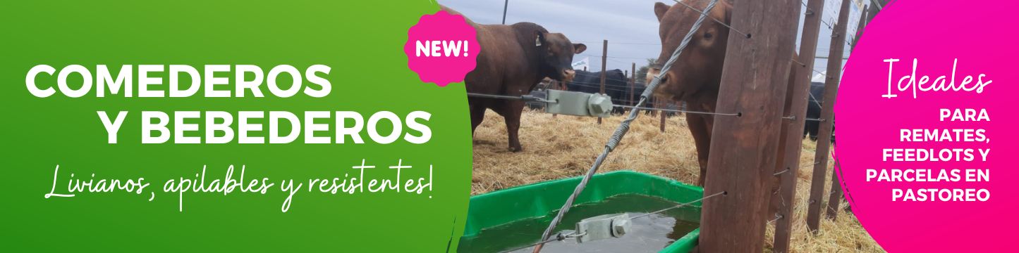 Banner Bebederos / Comederos PVC | Mundo Veterinario